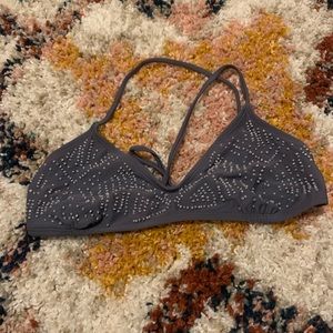 Cute beaded swimsuit top